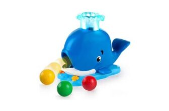 Bright Starts Silly Spout Whale Popper Toy