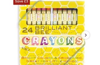 Brilliant Bee Crayons 24 Pack
