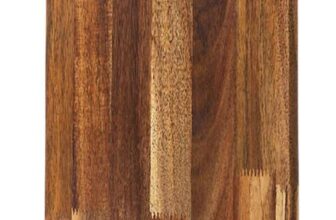 Brown Acacia Wood Chopping Board Free C&C