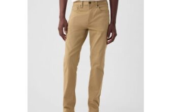 Brown City Stretch Jeans in Slim Fit