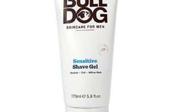 Bulldog Sensitive Shave Gel for Men, Pack of 4, 175 ml