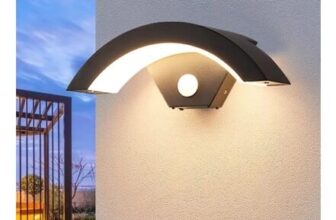COMELY 24W Outdoor Wall Lights with Motion Sensor,IP65 Waterproof,3000K