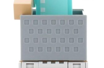 Cableguys Minecraft Steve in Diamond Armour Controller Holder & Phone Stand – Gaming Accessories for Room and Desk Setup, Holder Compatible with Xbox, PlayStation & Most Standard Game Controllers