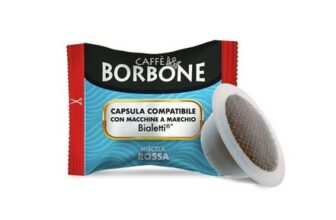 Caff Borbone Red Coffee Capsules for Bialetti Machines