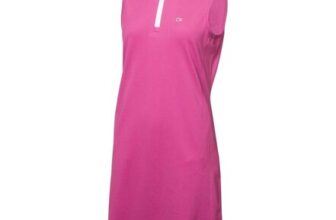 Calvin Klein Golf G Collared Neck Knee Length Shift Dress