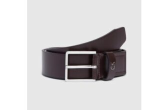 Calvin Klein Mens Formal Brown Belt