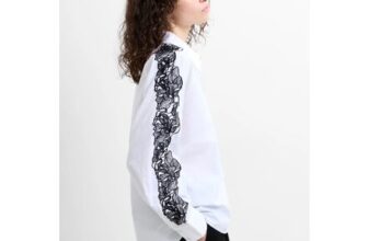 Cambria Cotton Embroidered Shirt