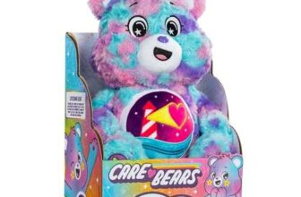 Care Bears 35cm Colour Splash Plush Loveshine Bear