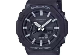 Casio G-Shock CasiOak, Carbon Core Octagon Series Watch, Model: GA-2100-1AER With Code -Sold by H.S.Johnson Jewellers
