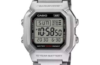 Casio Illuminator Watch W-800HD-1AVEF Stainless Steel Classic Digital Watch – W/Code – Free C&C Only (Limited Stores)