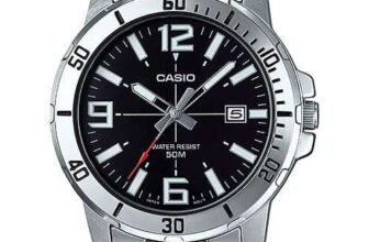 Casio MTP-VD01D-1B Mens Quartz Watch W/Code Sold By Casio Watch Store