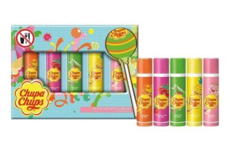 Chupa Chups Lip Balm Collection 5 Flavors Gift Set