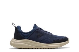 Clarks LT 360 Lo Navy Combination Trainers,Lace Up