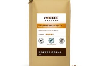 Coffee Masters 1kg Master Blend 100% Arabica Whole Beans