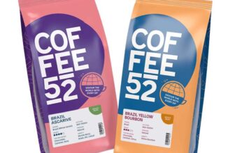 Coffee52 Brazil coffee 200g x 2 bags free, £2.95 delivery