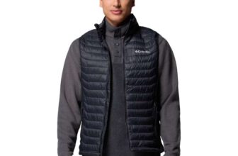 Columbia Mens Powder Pass Hybrid Vest Puffer Vest Body Warmer (Size M & L)