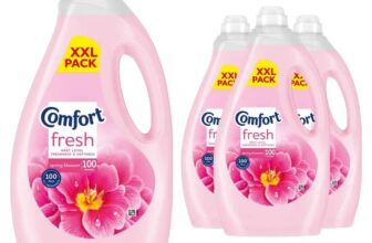 Comfort Fresh Spring Blossom Liquid Fabric Conditioner 100 Washes – 3L, 4 Pack – W/Code – Sold by avantgardebrands (UK Mainland)