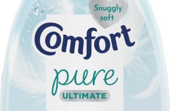 Comfort Pure Ultimate Fresh & Mild Ultra Concentrated Fabric Conditioner Dermatologist-Recommended Gentle Next to Sensitive Skin 58 washes (870 ml)