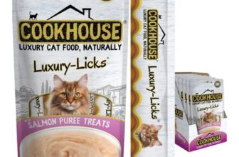 Cookhouse Luxury Licks Lickable Salmon Cat Kitten Treats