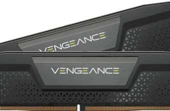 Corsair Vengeance Black 32GB (2x16GB) 6000MHz DDR5 Memory Kit