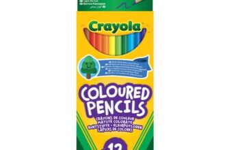 Crayola Colouring Pencils, Assorted Colours, Pack of 12