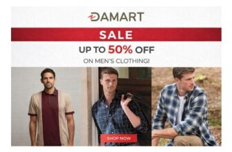 DAMART Sale – up to 50% off on Mens Clothing