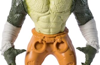 DC Comics, Batman Giant Series Killer Croc Action Figure, 30-centimetre Superhero Collectible Kids Toys for Boys and Girls Aged 3