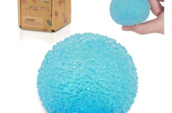 DEAL STACK – Ziporiajoy 6cm Stress Ball, TPR, Jelly-Gel Filling, Blue