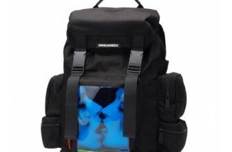DSQUARED2 X Mert Marcus 1994 Mens Backpack in Black