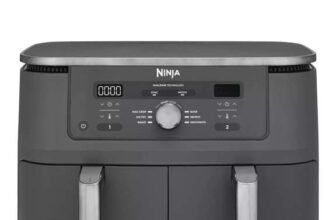 DZ400UK DuNinja DZ400UK Dual Zone Air Fryer, 9.5L, Grey