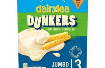 Dairylea Dunkers Jumbo Tubes Cheese Snack 3 X 41g