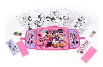 Disney Junior Minnie Colouring Travel Set