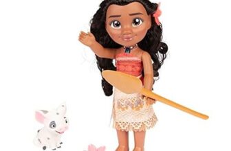 Disney Moana Singing Doll, 14, Phrases, Melodies, Accessories, 3