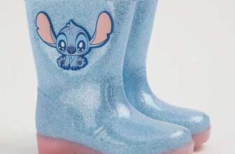 Disney Stitch Blue Light Up Wellington Boots – Sizes 9,10,11 – Free c&c