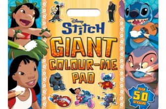 Disney Stitch Giant Colour-Me Pad