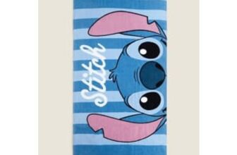 Disney Stitch Printed Cotton Towel