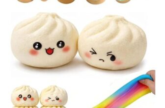 Dumpling Squishy Toy for Stress Relief