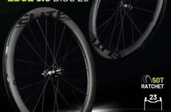 ELITEWHEELS EDGE DISC 3.0 Carbon Wheelset Ratchet System 50T Wing 20 Spoke with code – Sold By ELITEWHEELS