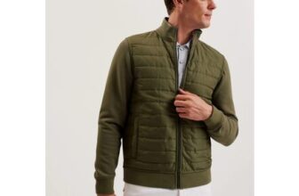ENTIL Long Sleeve Quilted Zip-up Gilet