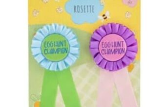 Easter Egg Hunt Champion Rosettes 2 Pack