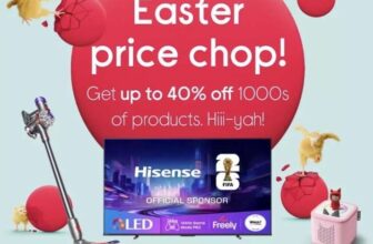 Easter Price Chop up to 40% eg DYSON V8 Advanced Cordless Vacuum Cleaner – Silver Nickel £229