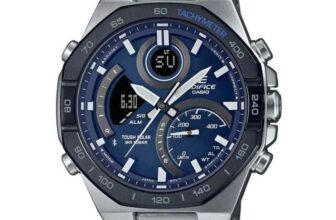 Edifice ECB-950DB-2AEF Tough Solar Mens Analogue/Digital Watch – Sold By H.S Johnson Jewellers – With Code