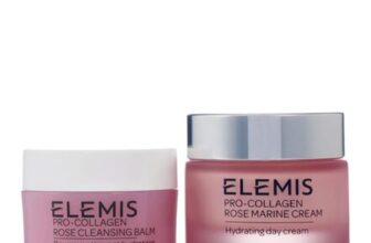 Elemis Pro-Collagen Marine Cream 30ml & Rose Cleansing Balm 20g