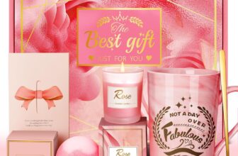 Eletorot Birthday Gifts for Women: Unique Hamper Pamper Basket for Mum, Wife, Sister, Girls, Daughter, Nan, Personalised Ladies Self Care Spa Bath Set for Her on Christmas, Valentines, Mothers Day