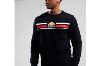 Ellesse Regalie Crew Sweat Black/Red