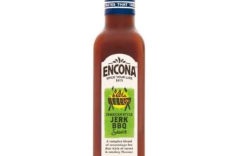 Encona Jamaican Jerk BBQ Sauce 220ml – Clubcard Price