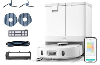 Eufy X10 Pro Omni Robot Vacuum in White, T2351221