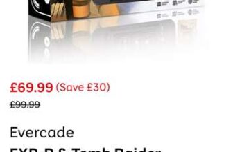 Evercade & Tomb Raider Collection 1