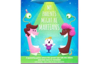 Exploding Kittens – My Parents Might be Martians – 2 Players – Ages 4 – 10 Minutes to Play – Teamwork and Guessing Game