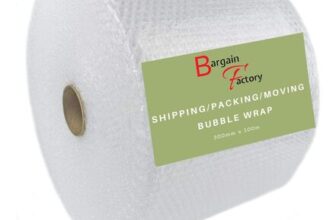 Extra Large 300mm X 100m Roll of Quality Bubble Cushioning Wrap Roll